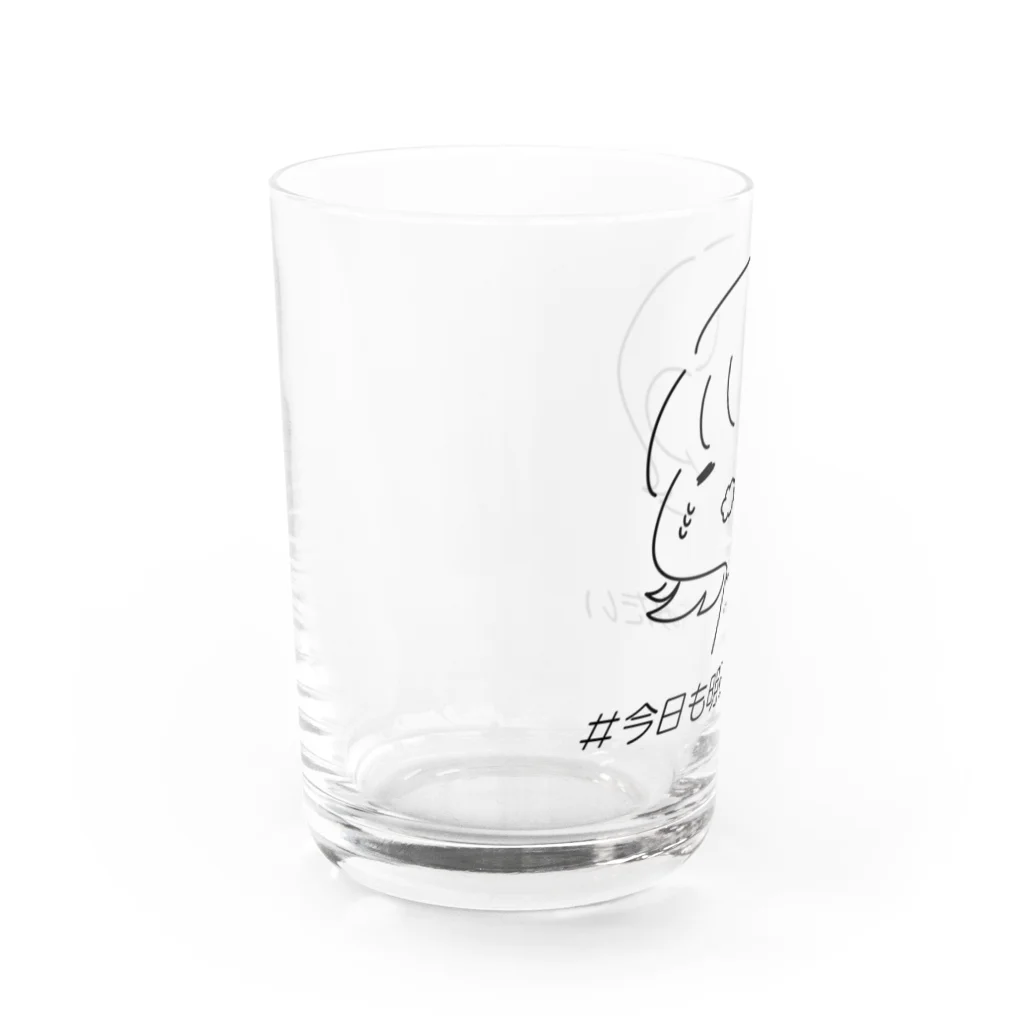 にくにくの休みたいガール！ Water Glass :left