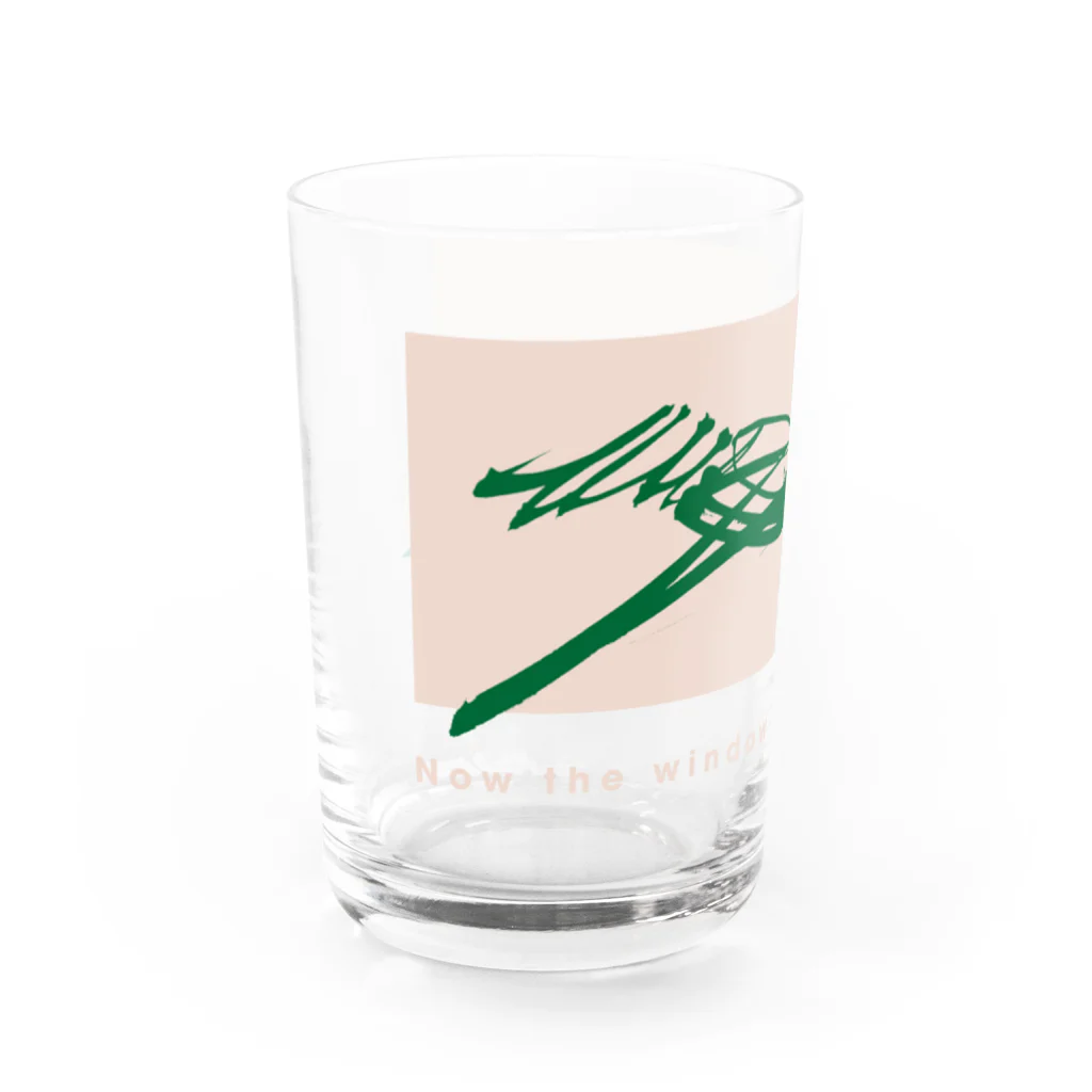 ATELIER RYUSEIのuma-running-coralback design Water Glass :left