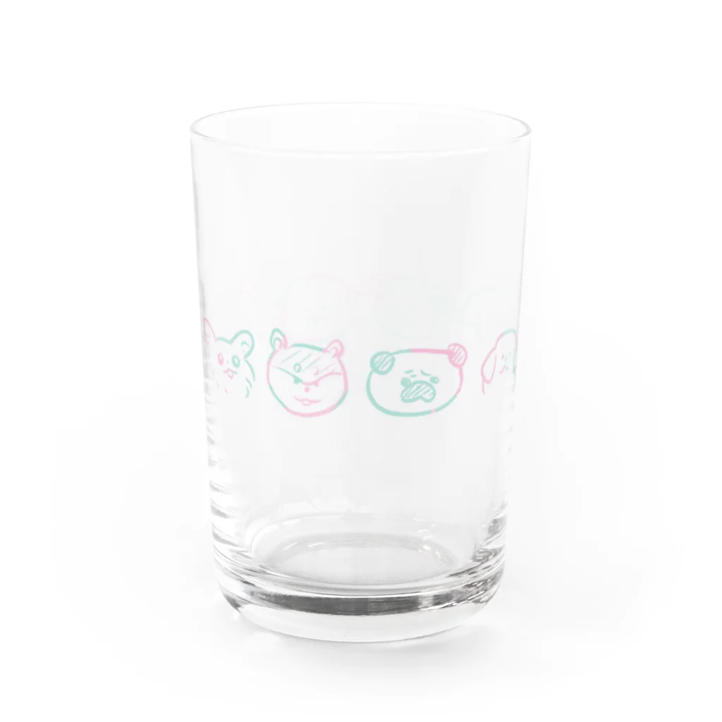自由のわんたち3 Water Glass :left