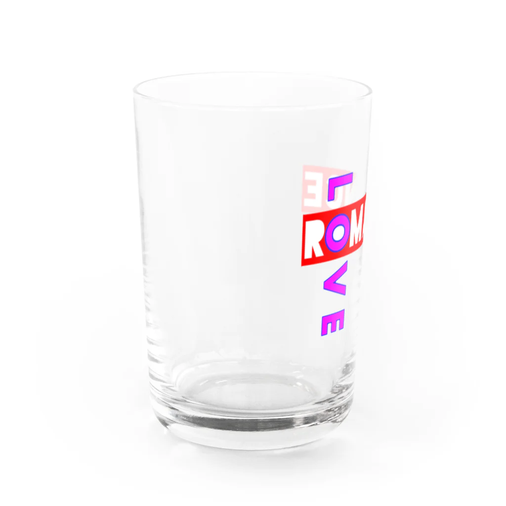 アテナ　ATHENA のラブロマンス Water Glass :left