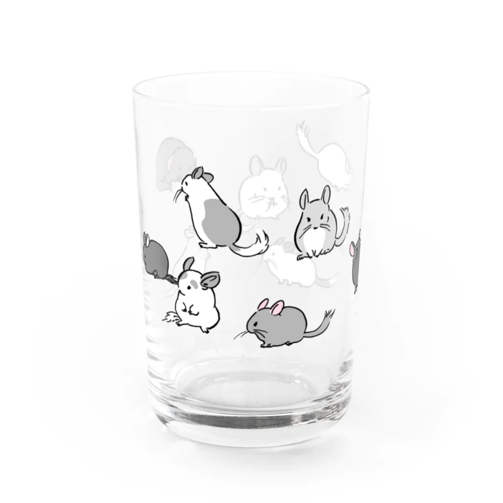 plum shopのいろいろチンチラグラス Water Glass :left