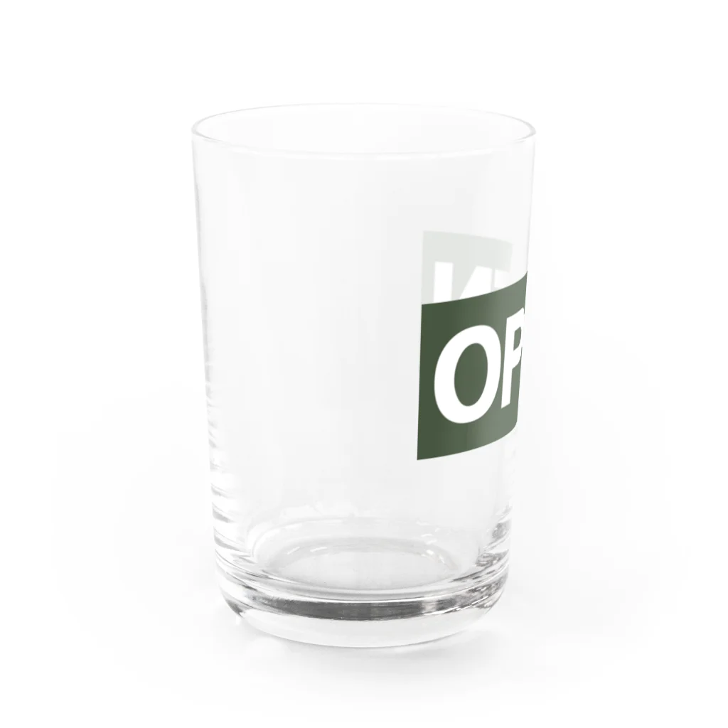 B/BのOPEN Water Glass :left