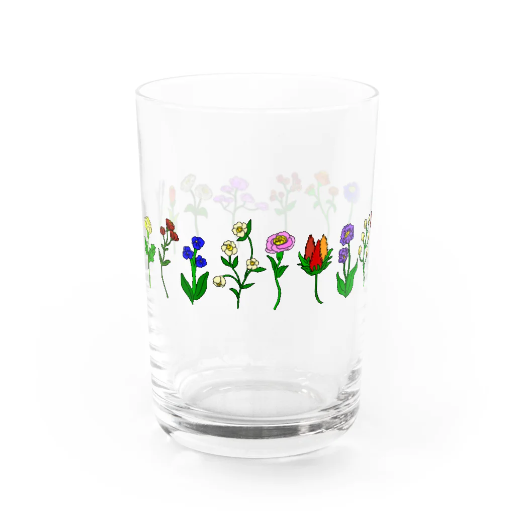 吉田アユの仮想花の行進 Water Glass :left