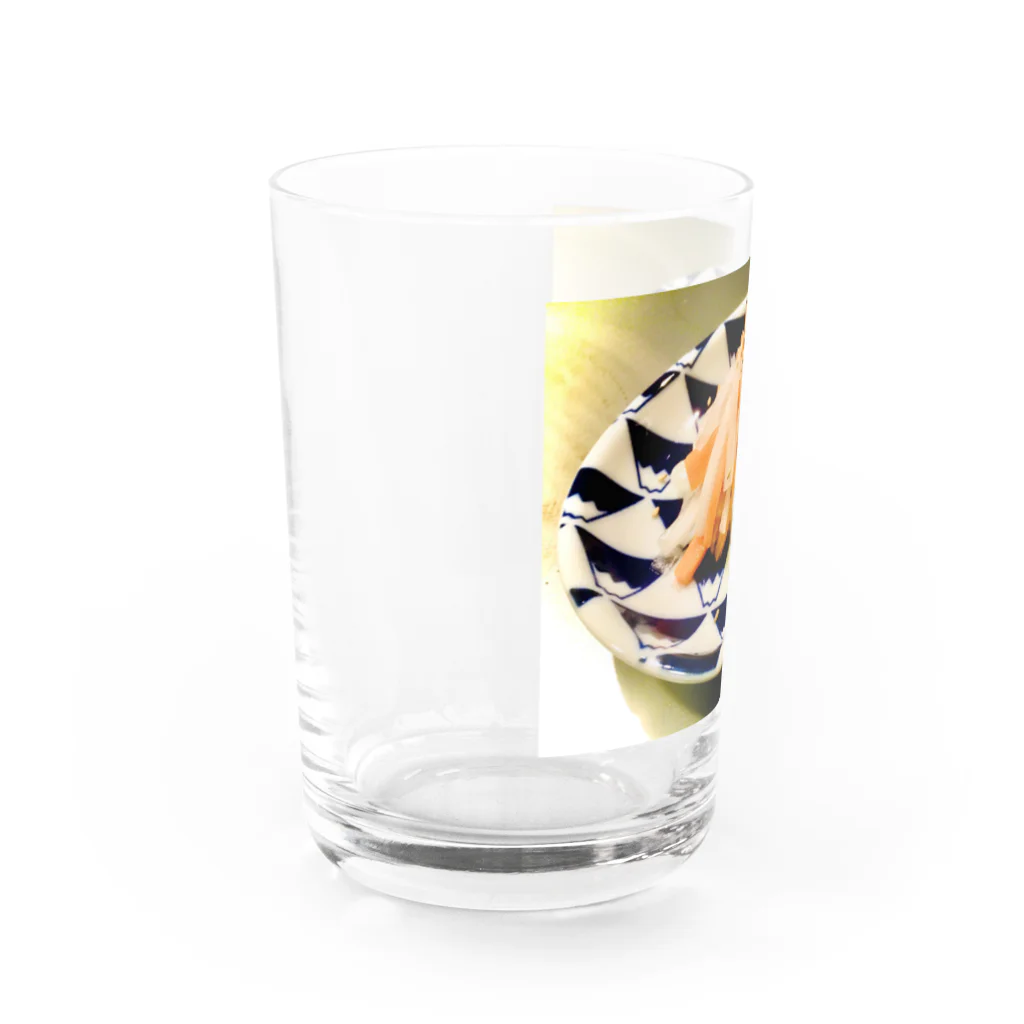 國我會の膾(なます)屋さんの膾グラス Water Glass :left