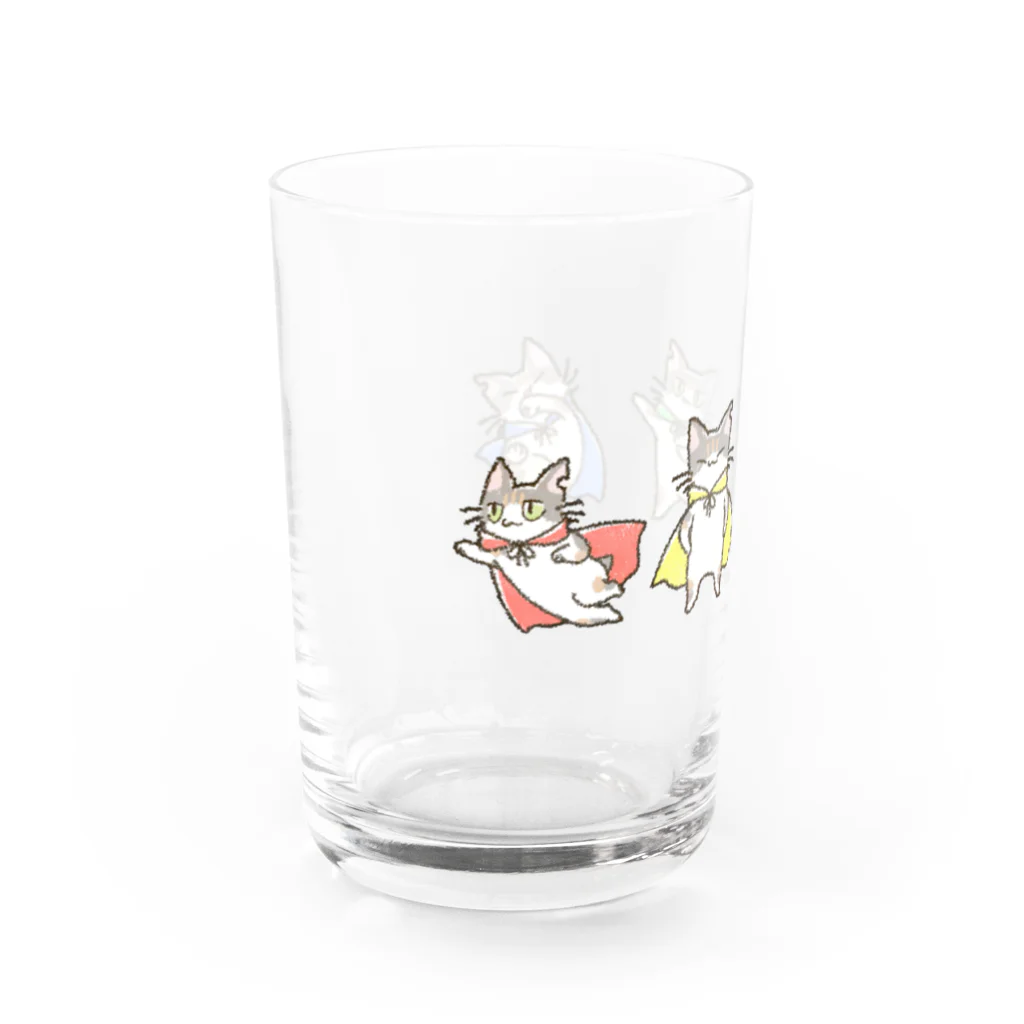 おもちゃ箱のシルバ戦隊さんじょう！ Water Glass :left