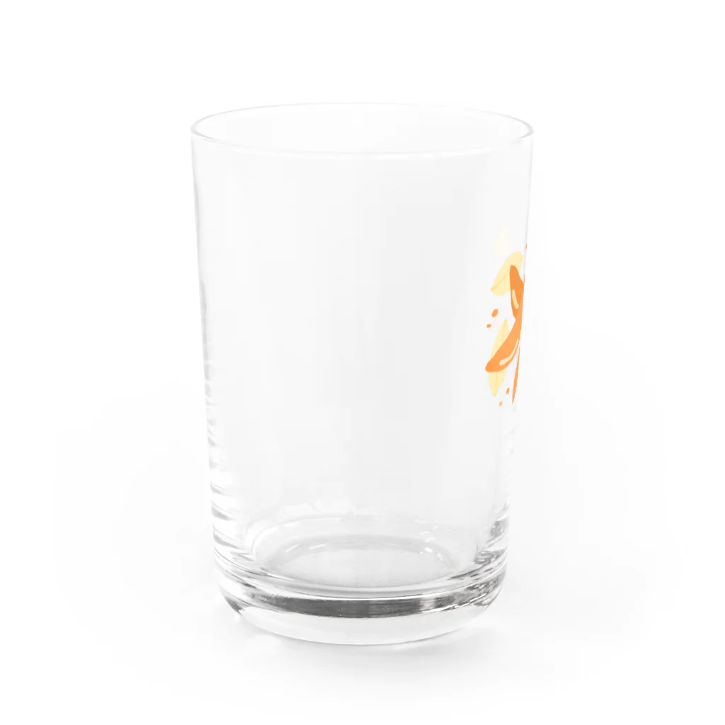 75chキッチンの柿ピー Water Glass :left