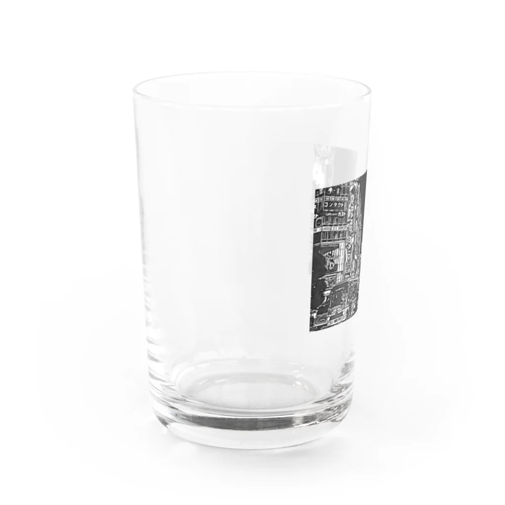 D-Shopのモノクロ東京 Water Glass :left