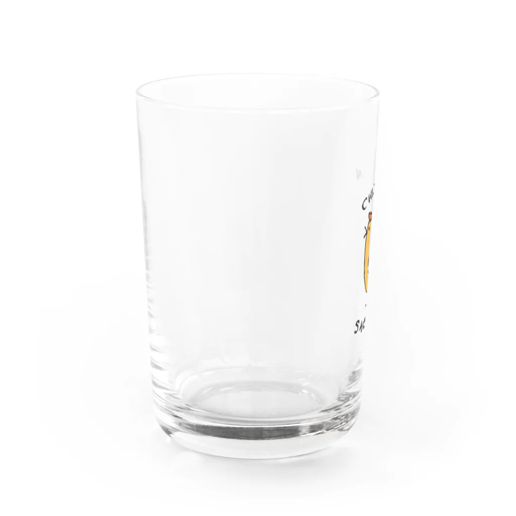 MichWich DesignのChicken Sausage Water Glass :left