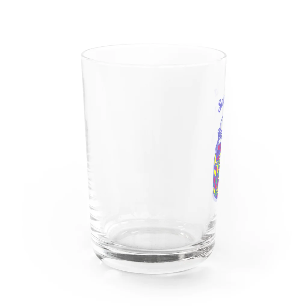 カッコーのお店のフルーツたっぷりサングリア Water Glass :left