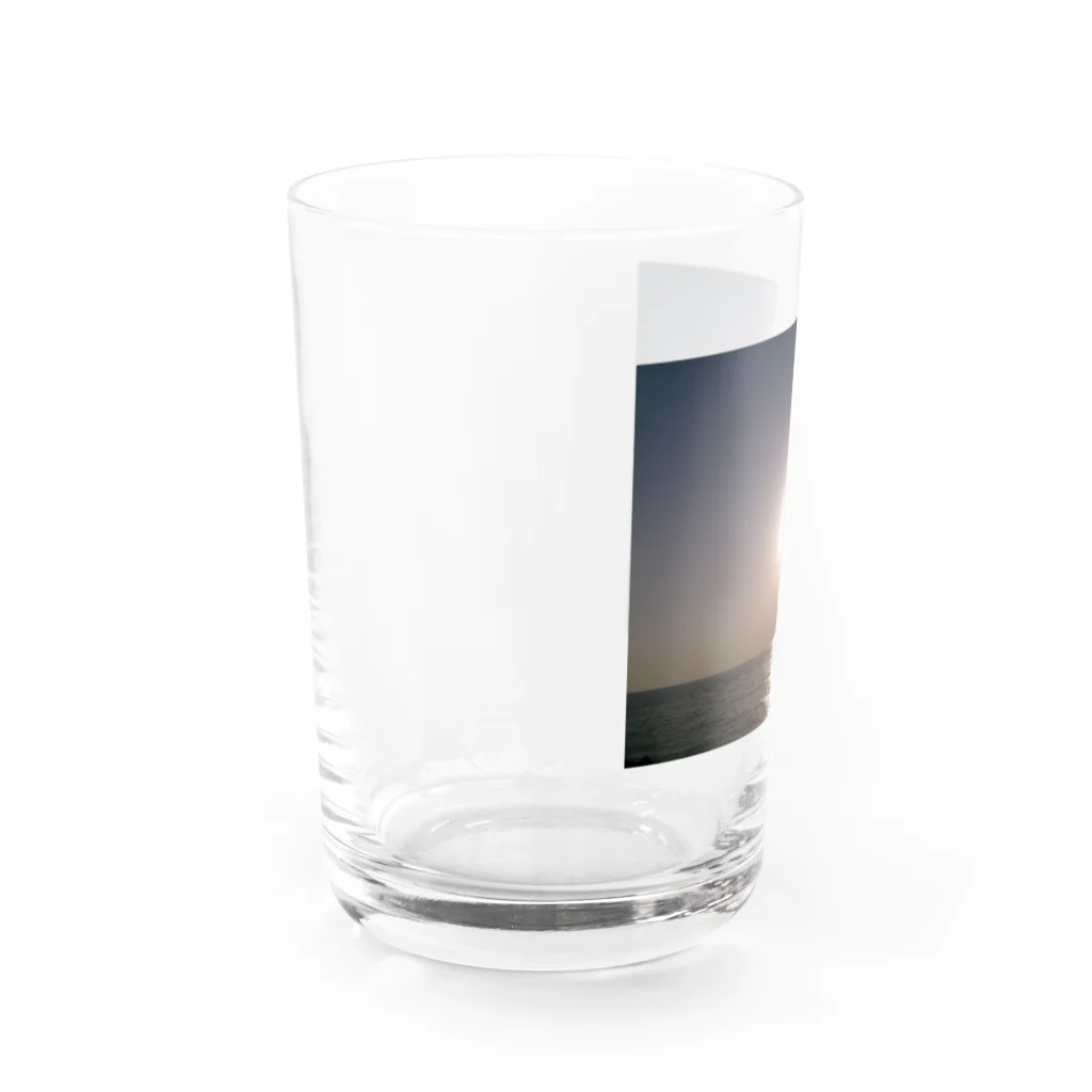 太陽書房の太陽と海 Water Glass :left