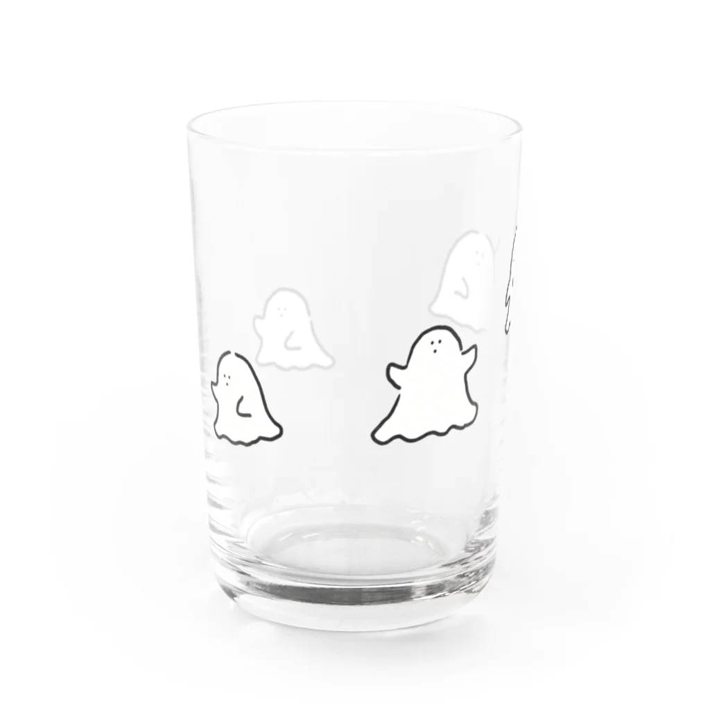 チーカマのつながるオバケちゃん Water Glass :left