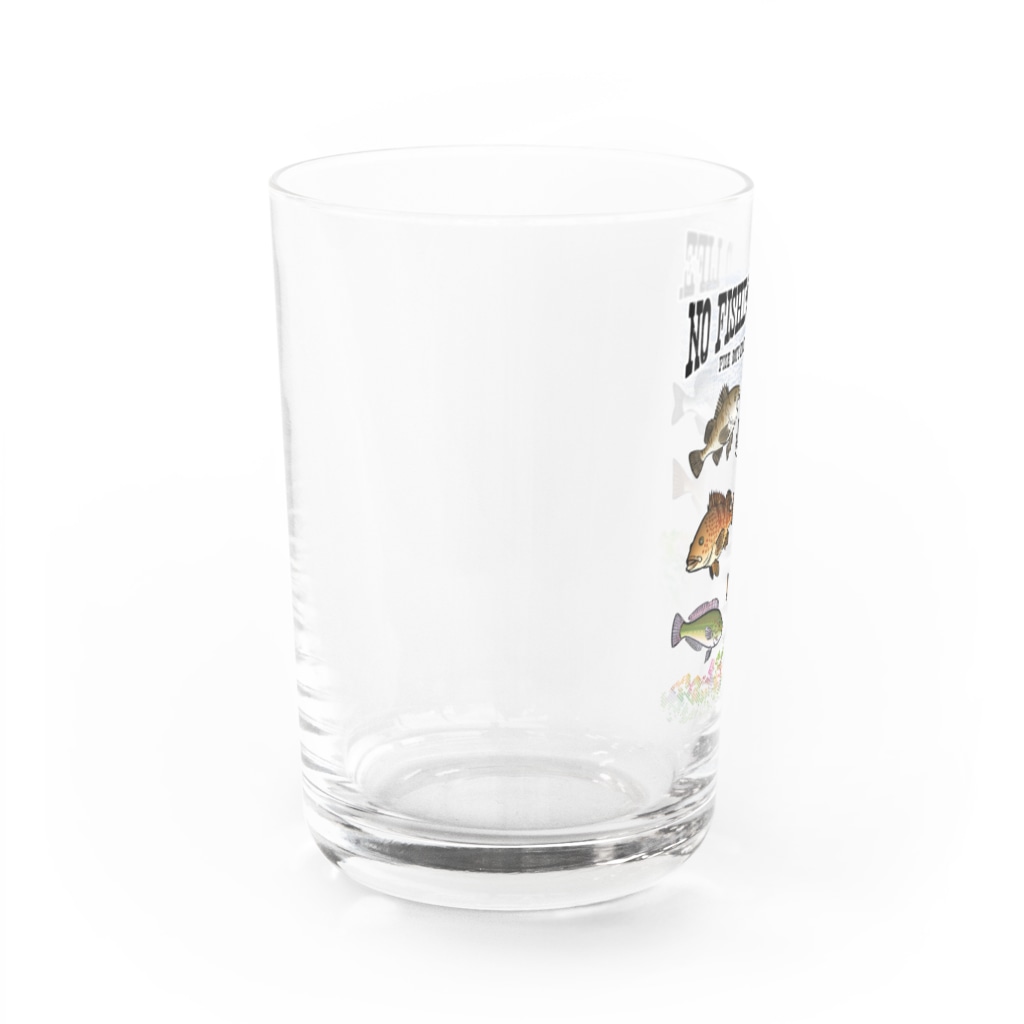 猫と釣り人のFISHING_S2C Water Glass :left