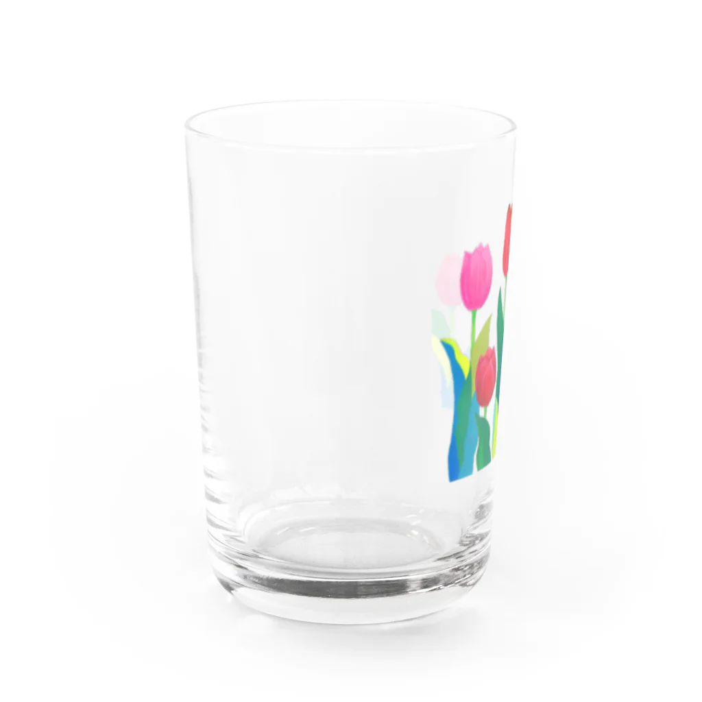 _Lulu_の不思議なチューリップ　２ Water Glass :left