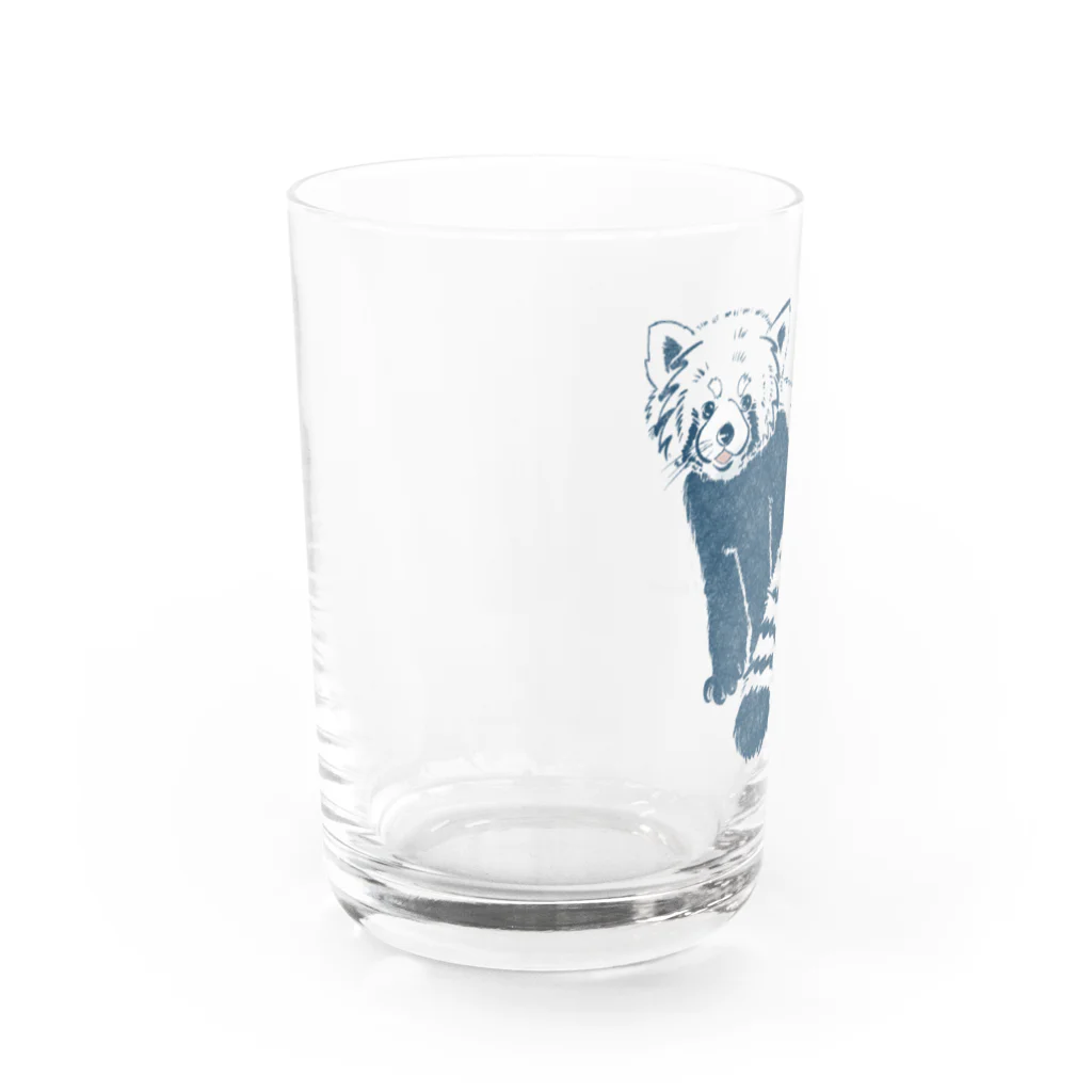 K.tskdのRed panda Water Glass :left