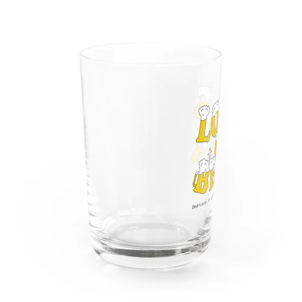 NoL〔ﾉﾙ〕のLOVE&BEER Water Glass :left