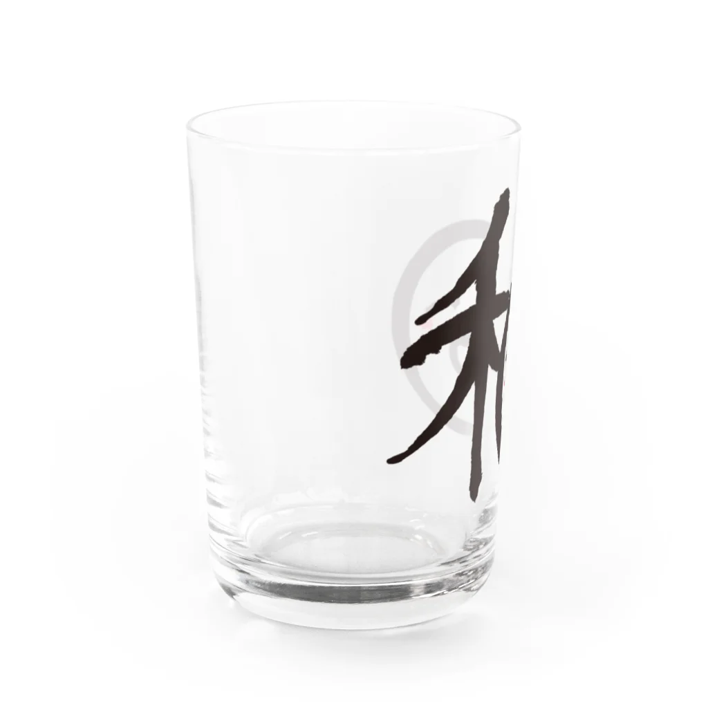 ぽちのやの笑顔の和 Water Glass :left