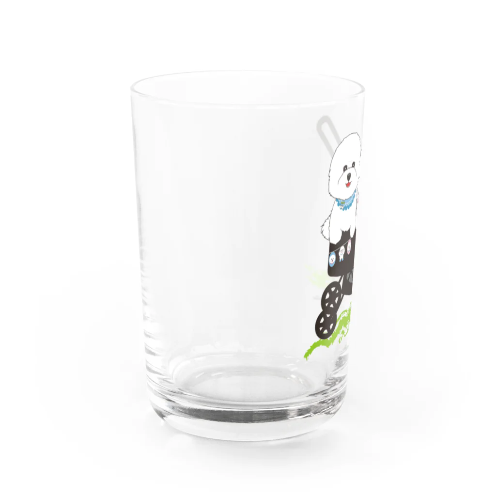 ミルフィーユ(Mirufeuille)のカート大好きレオ&みるく Water Glass :left