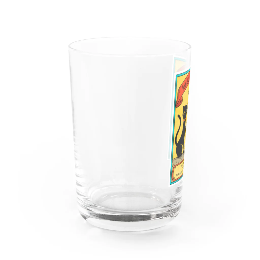 Com illustrationの猫珈琲店の看板店主 Water Glass :left