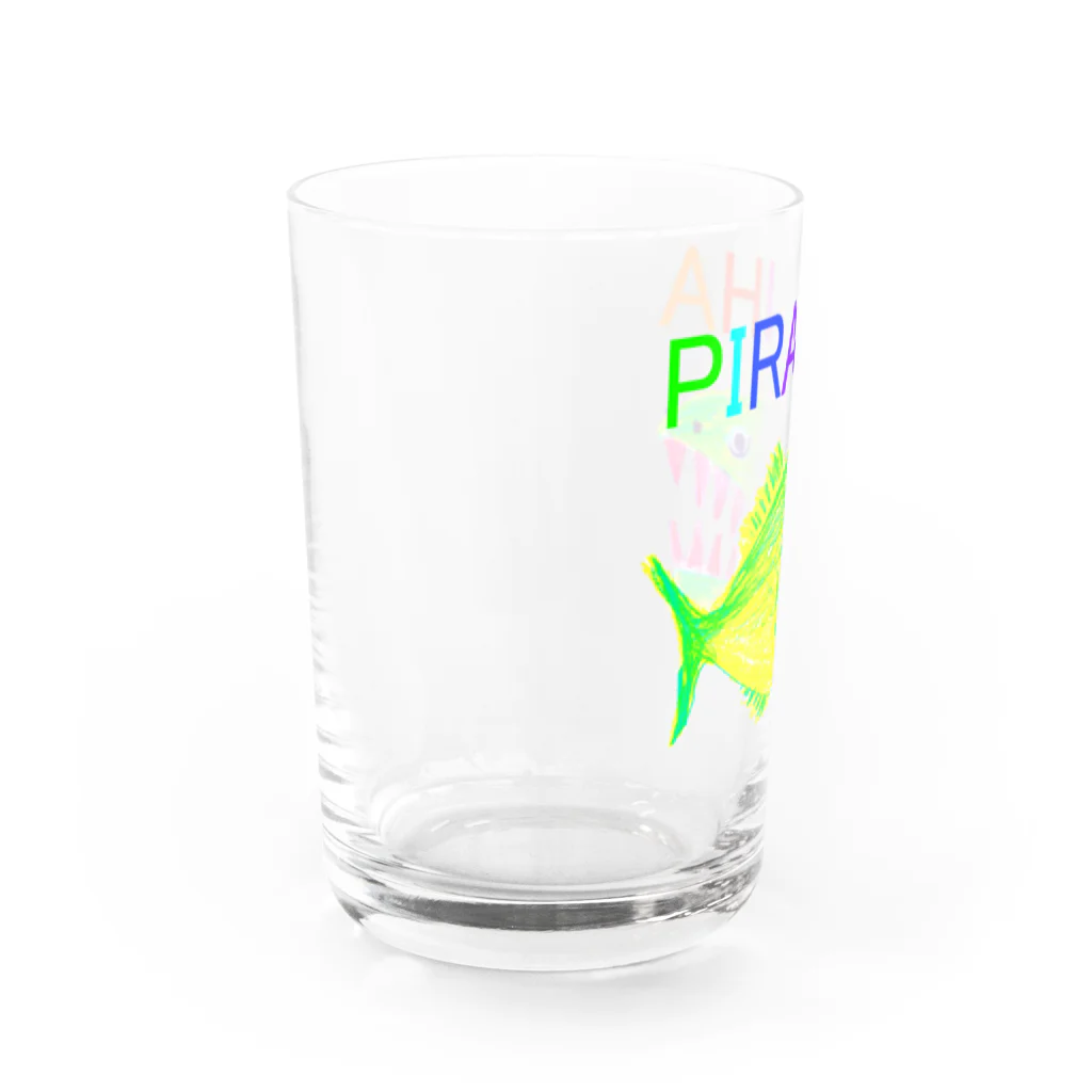 NIKORASU GOのピラニア Water Glass :left