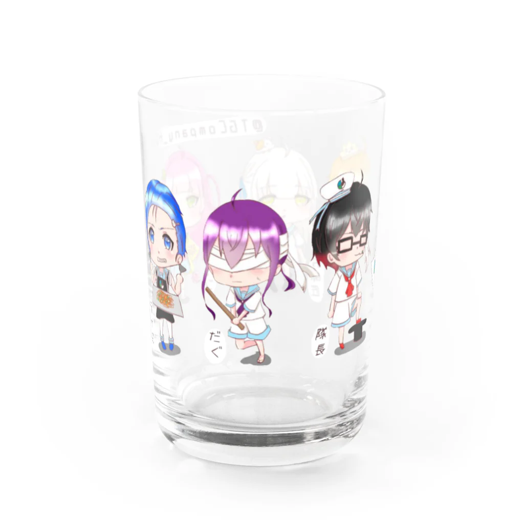 トゲカンパニーの夏バージョン 全員集合！ Water Glass :left