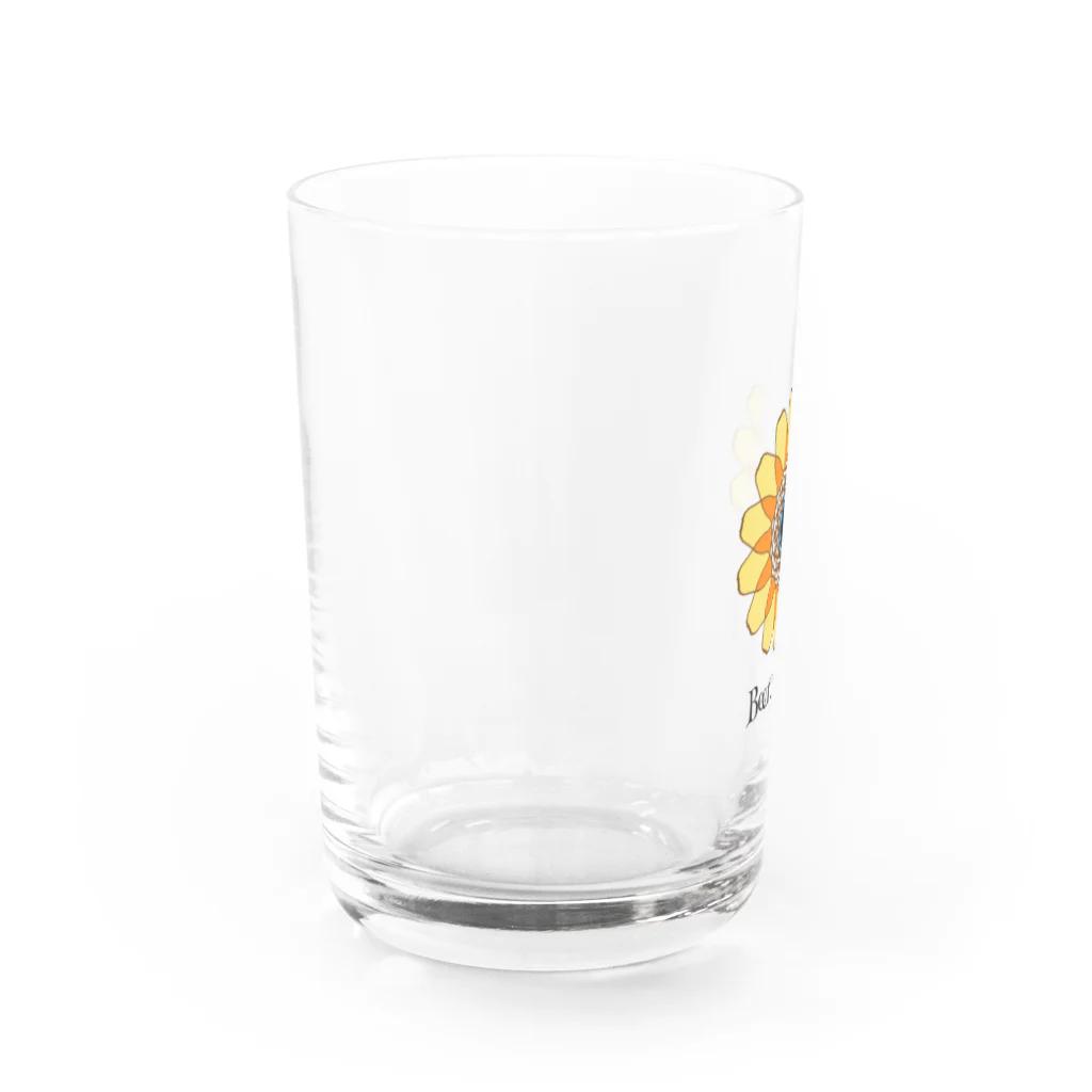 Beer Maniaのひまわり Water Glass :left