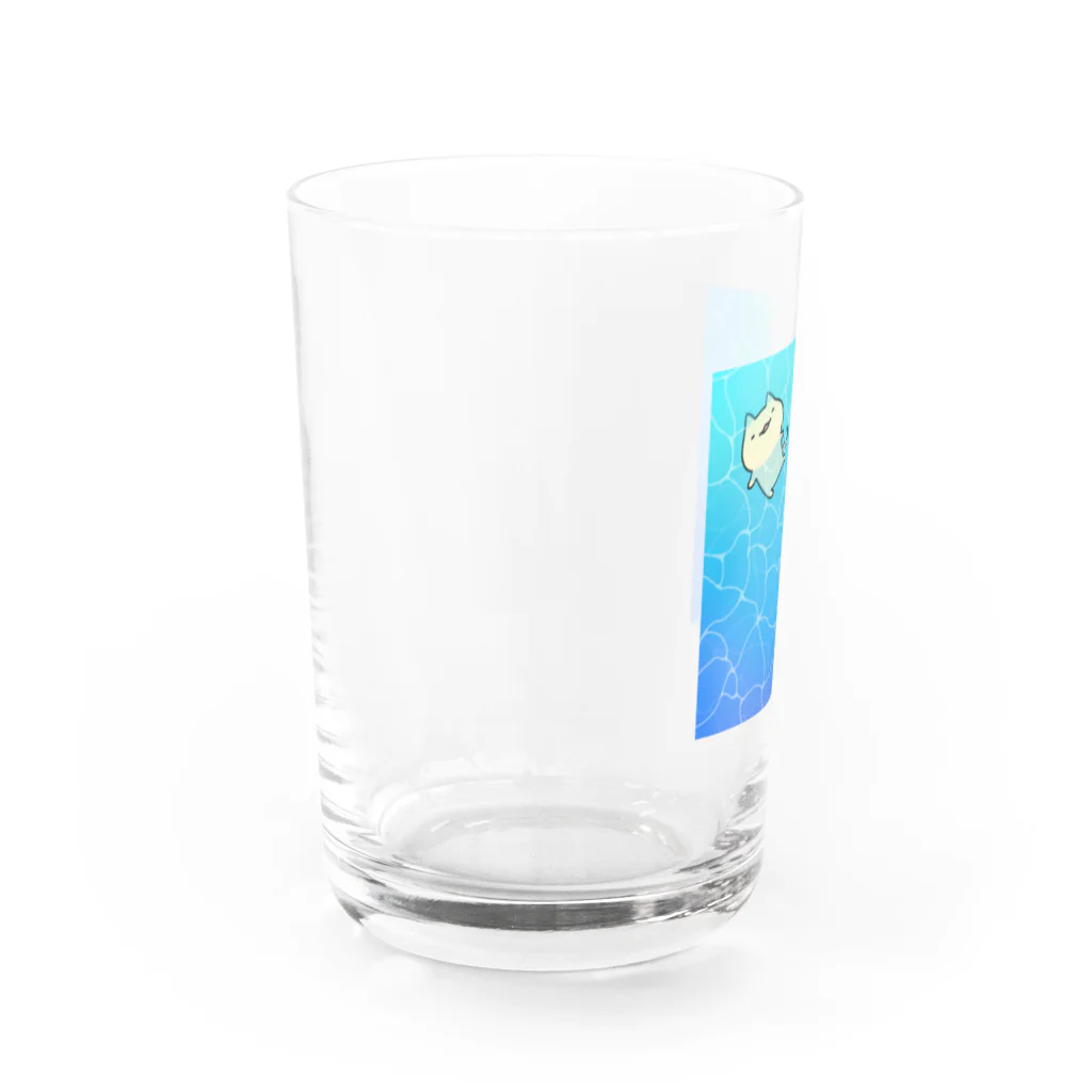 はちきななかのネコの夏休み Water Glass :left