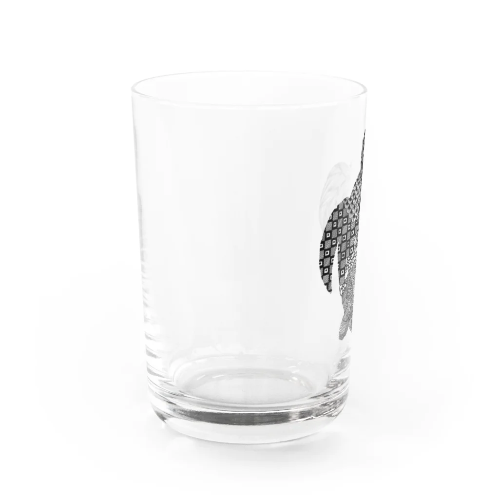 新谷べにのアカウミガメ Water Glass :left