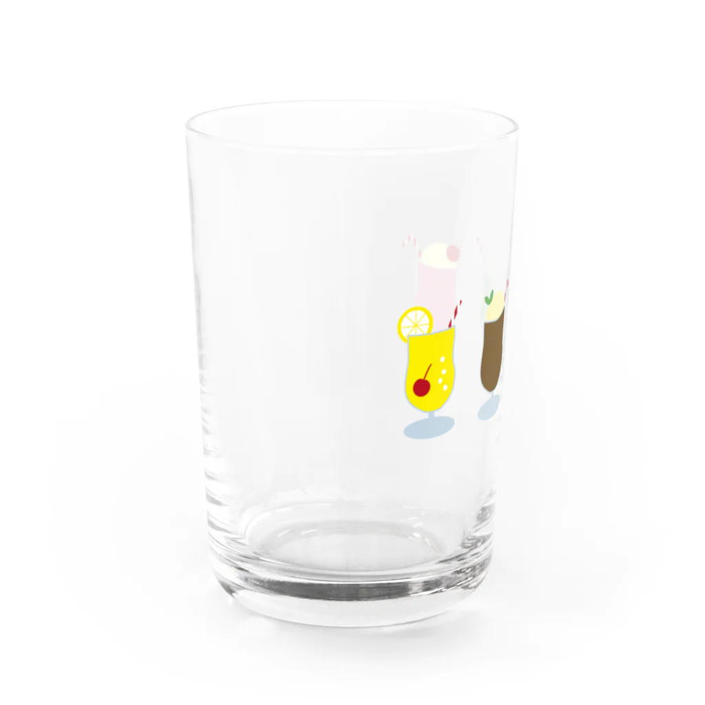 Panda factoryの飲み物とおやつ Water Glass :left