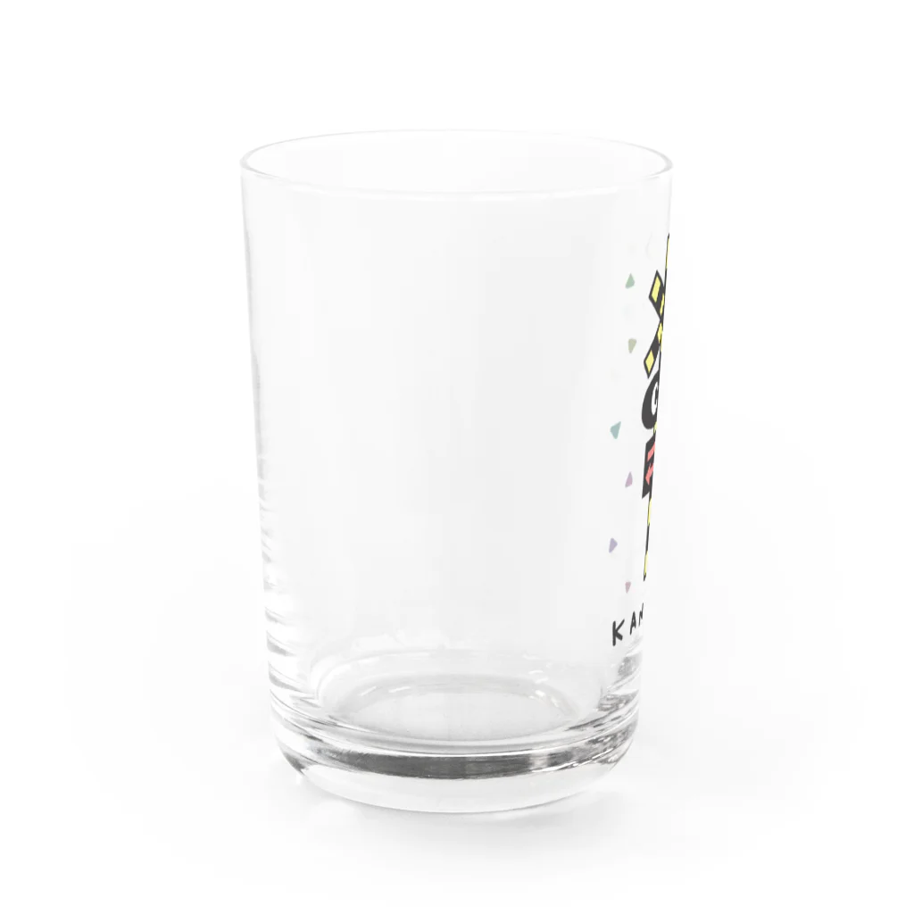 まる子®️の踏切カンカン  Water Glass :left