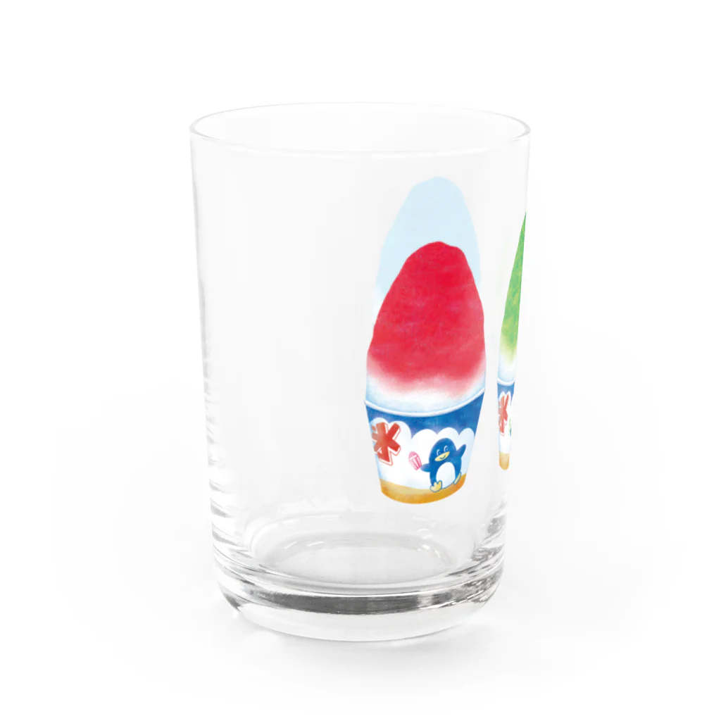 神谷みなみのかき氷 Water Glass :left