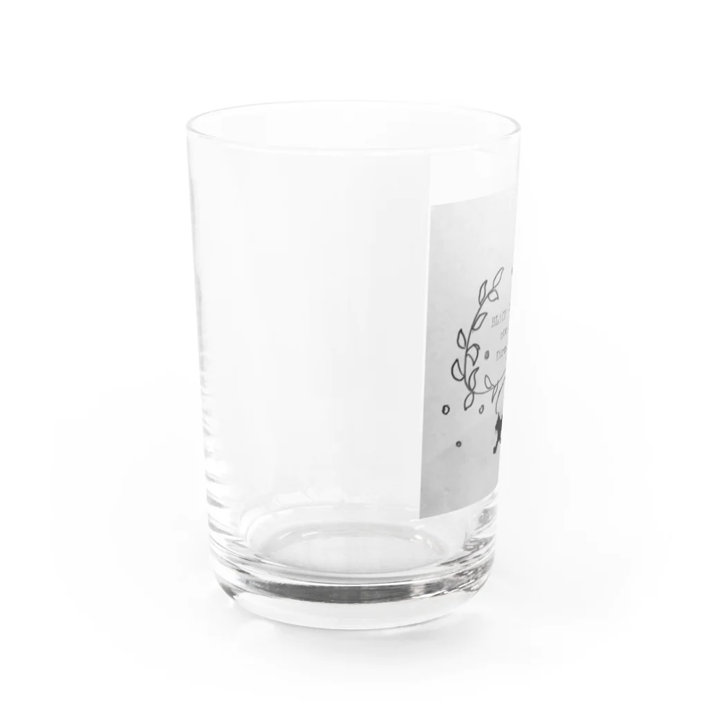 クロネコDay'sのBLACK CAT STREET Water Glass :left