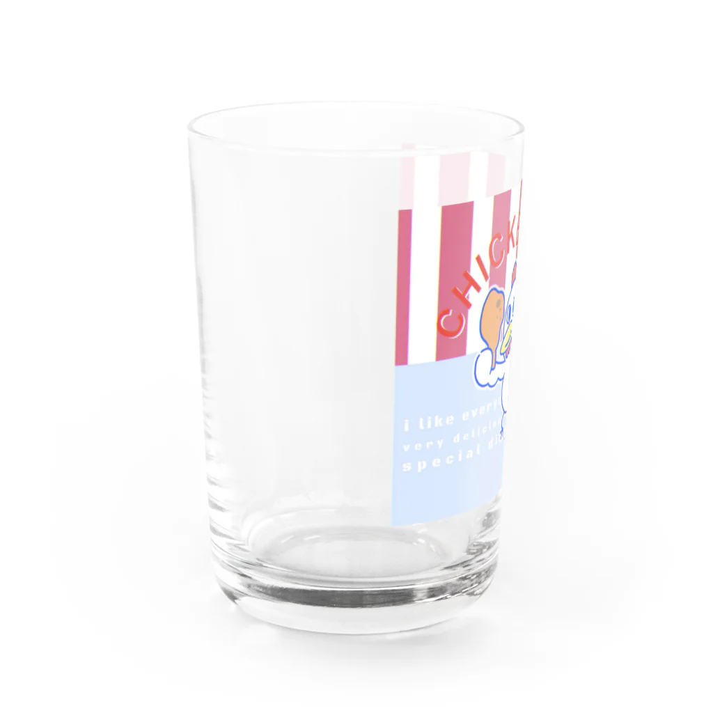 hnmrのどこかに需要があるだろうニワトリ Water Glass :left