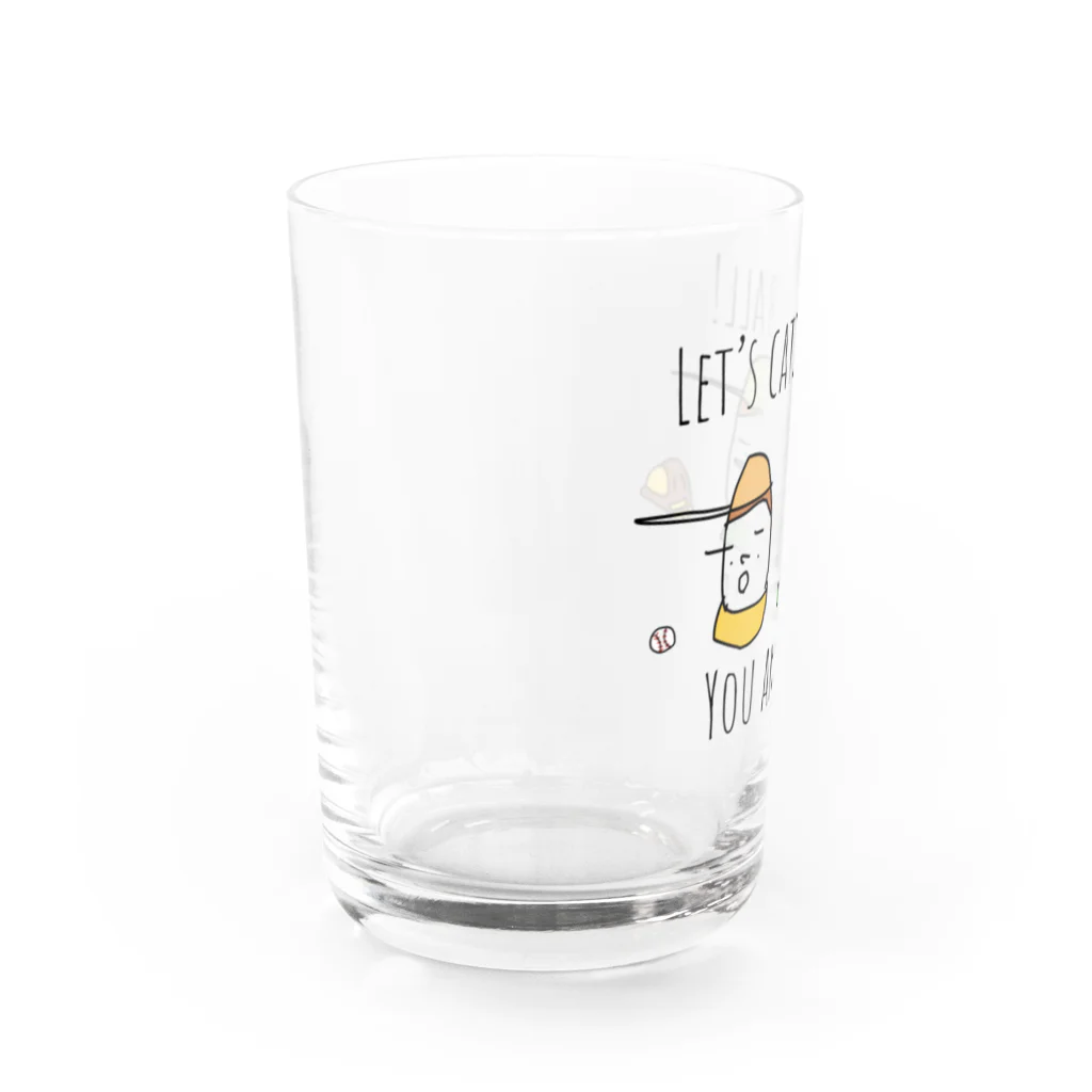 PaP➡︎Poco.a.PocoのLet's Catch Ball Water Glass :left