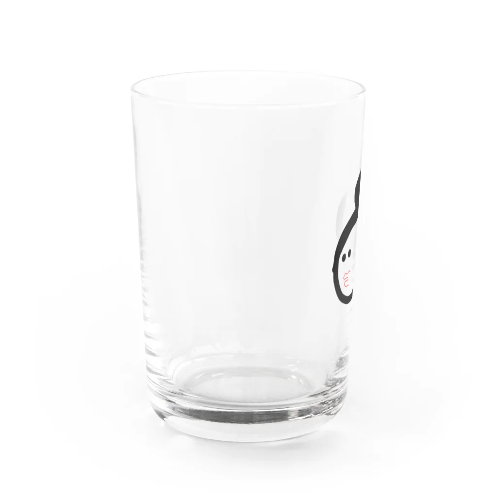 hiriのお団子頭の人 Water Glass :left