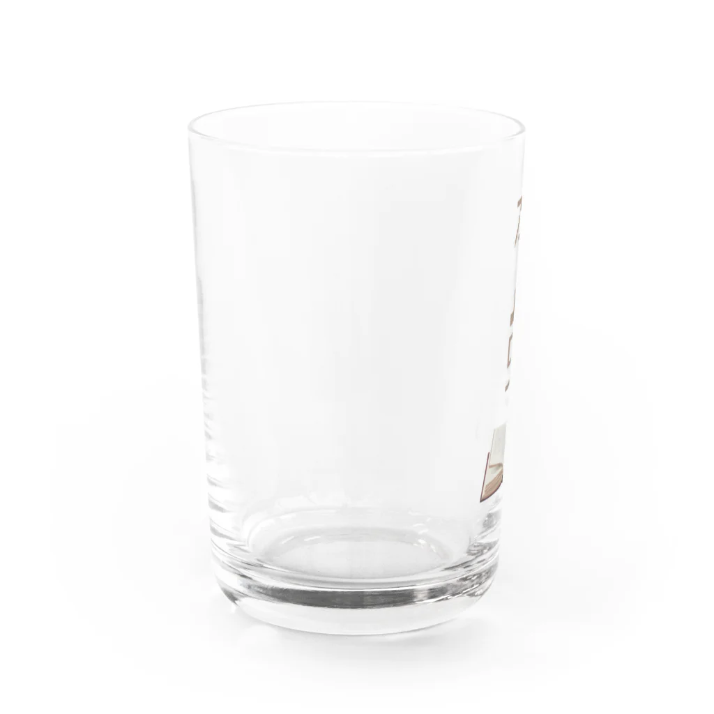 LoGoSiCKの本の虫 Water Glass :left