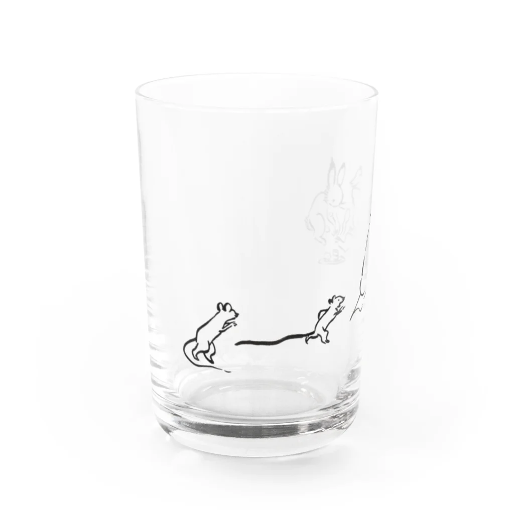 こどはりのおきゅう日和戯画大集合 Water Glass :left