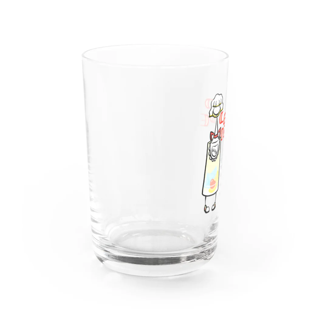 ウサネコのノンカクテル　レモネード Water Glass :left