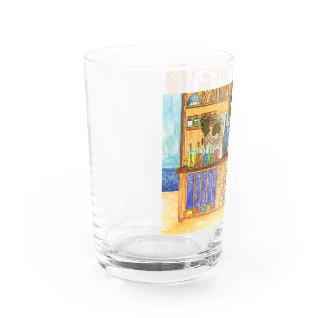 Cuiのキュイ海へ行く Water Glass :left