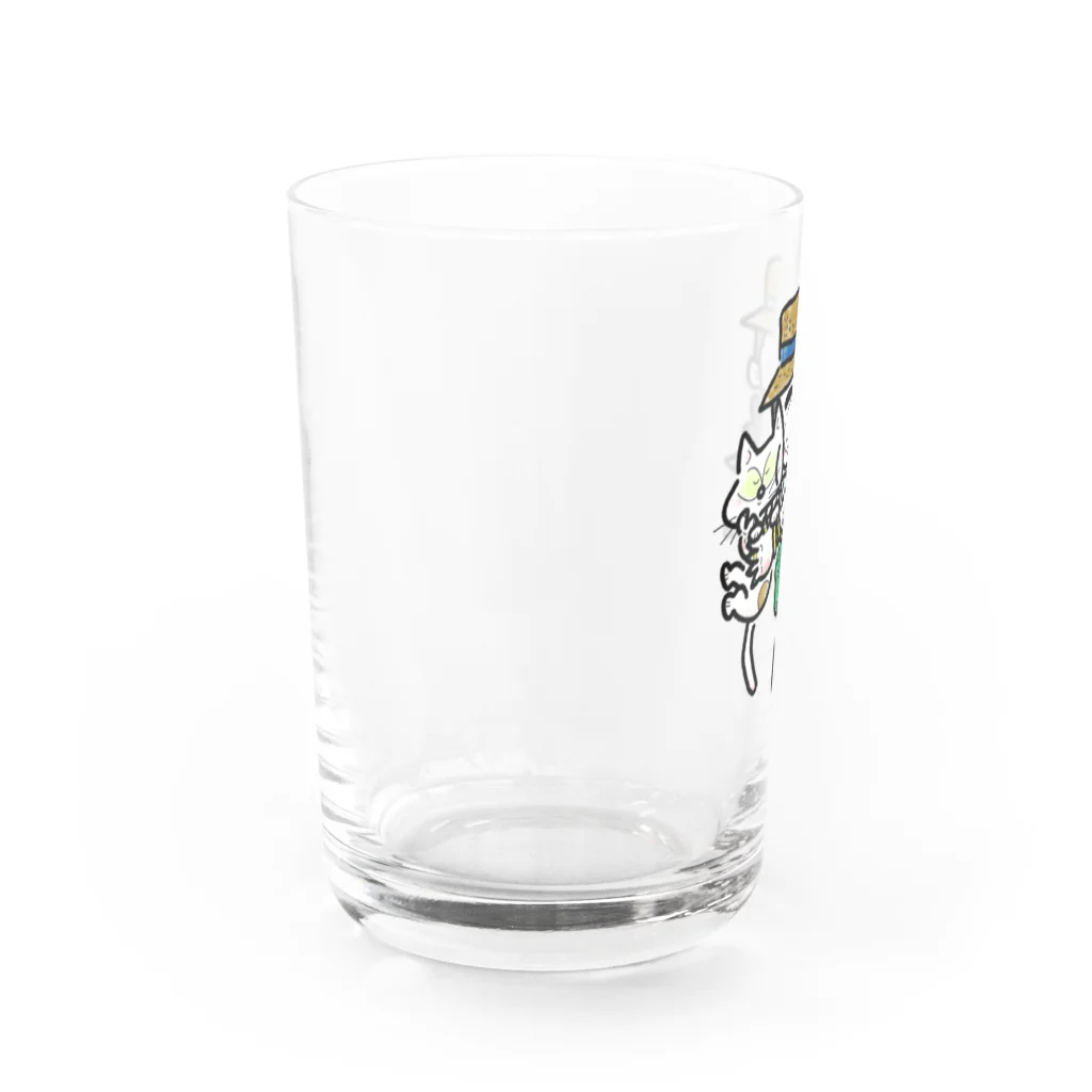 みのもまりかのねこ大事大事ガール Water Glass :left