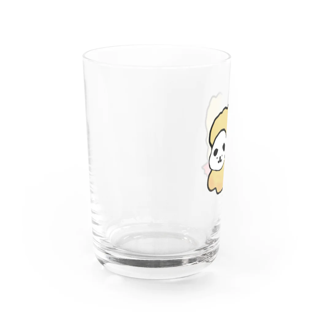 キチィちゃんと化け物腕鼠の一生の揚げイーヌ Water Glass :left