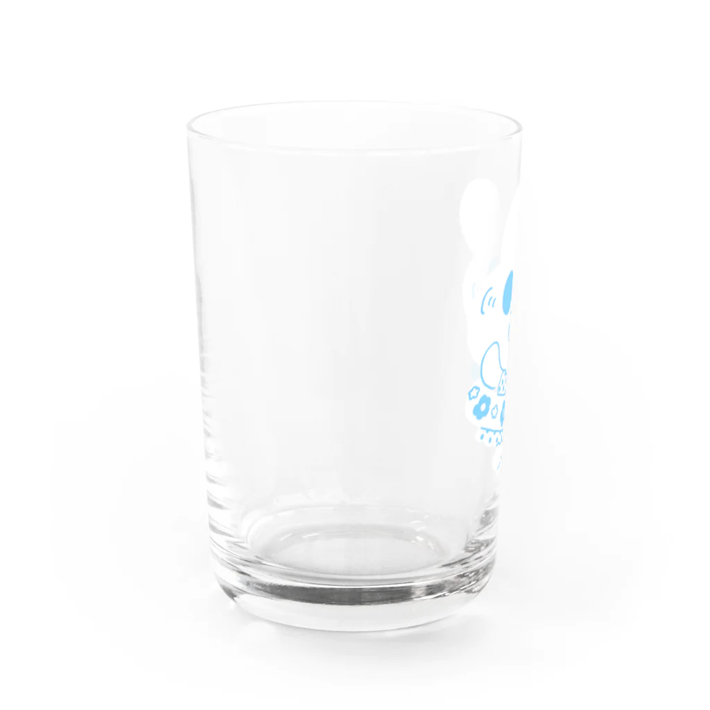 ミキの水着うさぎ Water Glass :left