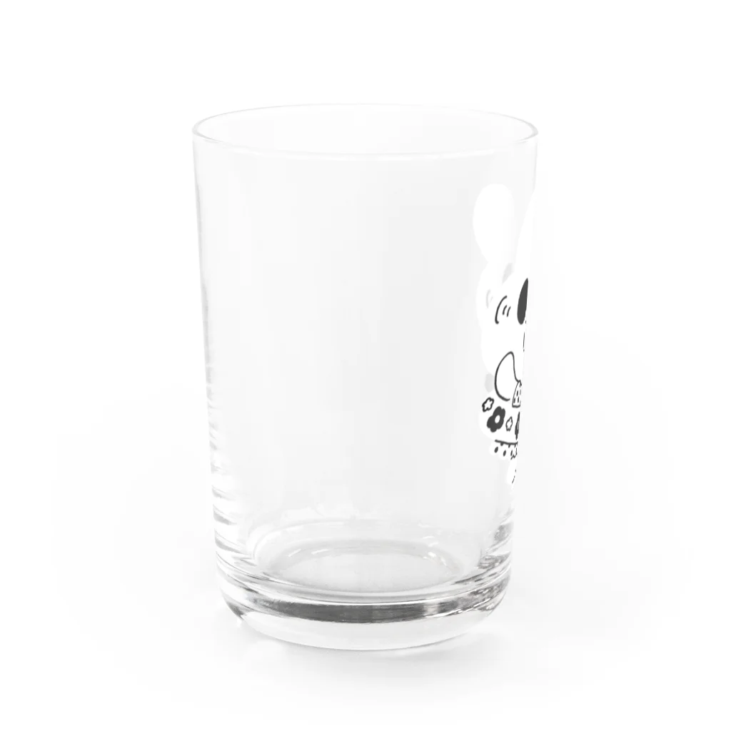 ミキの水着うさぎ Water Glass :left