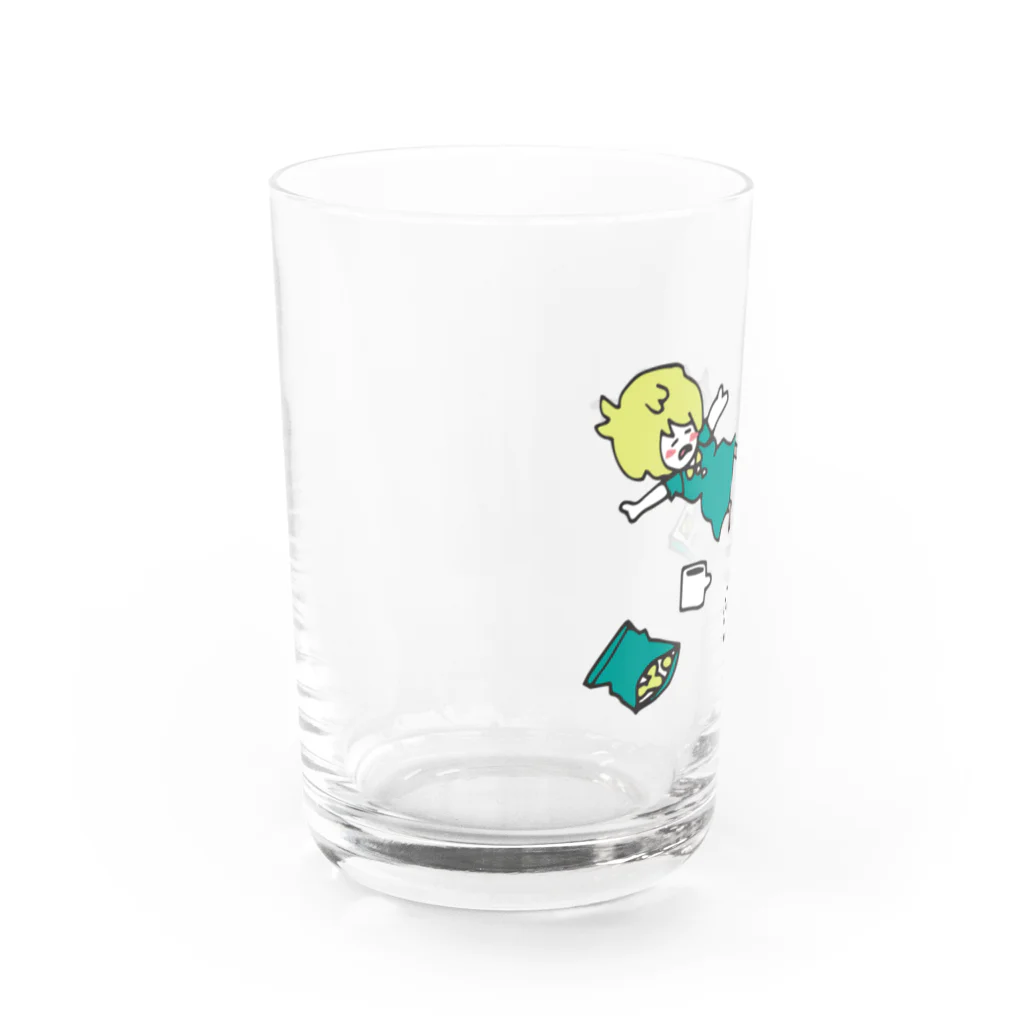 煮物(∴)のおやすみ【昼】 Water Glass :left