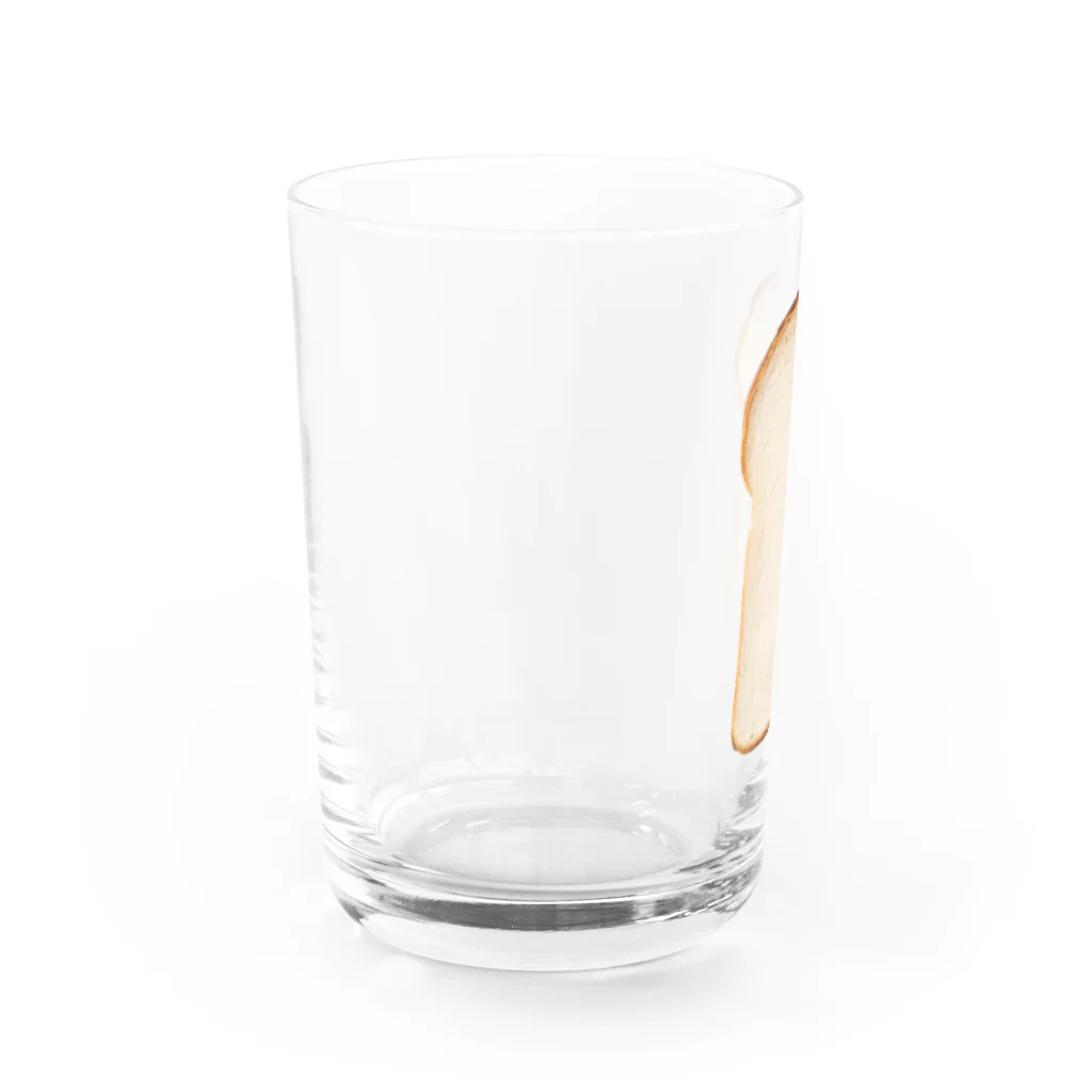 小鳥と映画館の山パン Water Glass :left