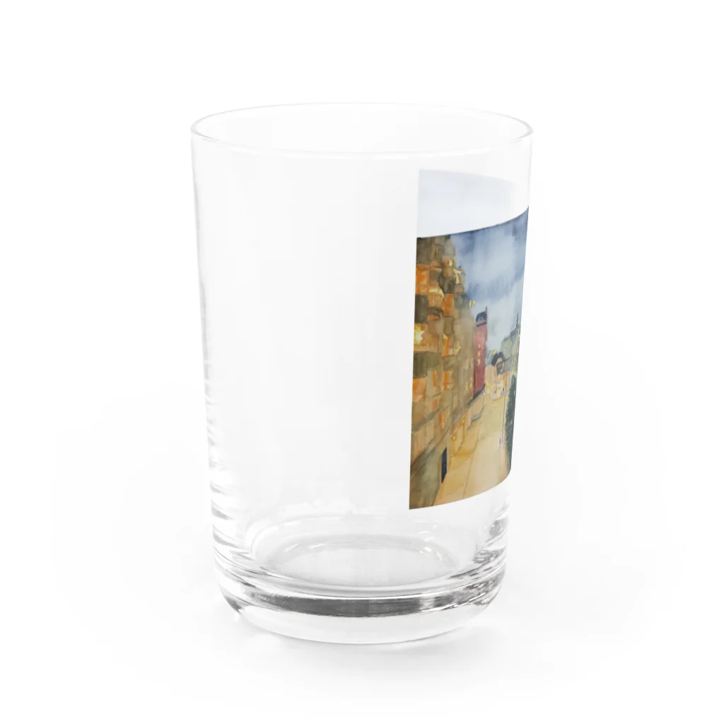 金木犀のストックホルムの夜 Water Glass :left