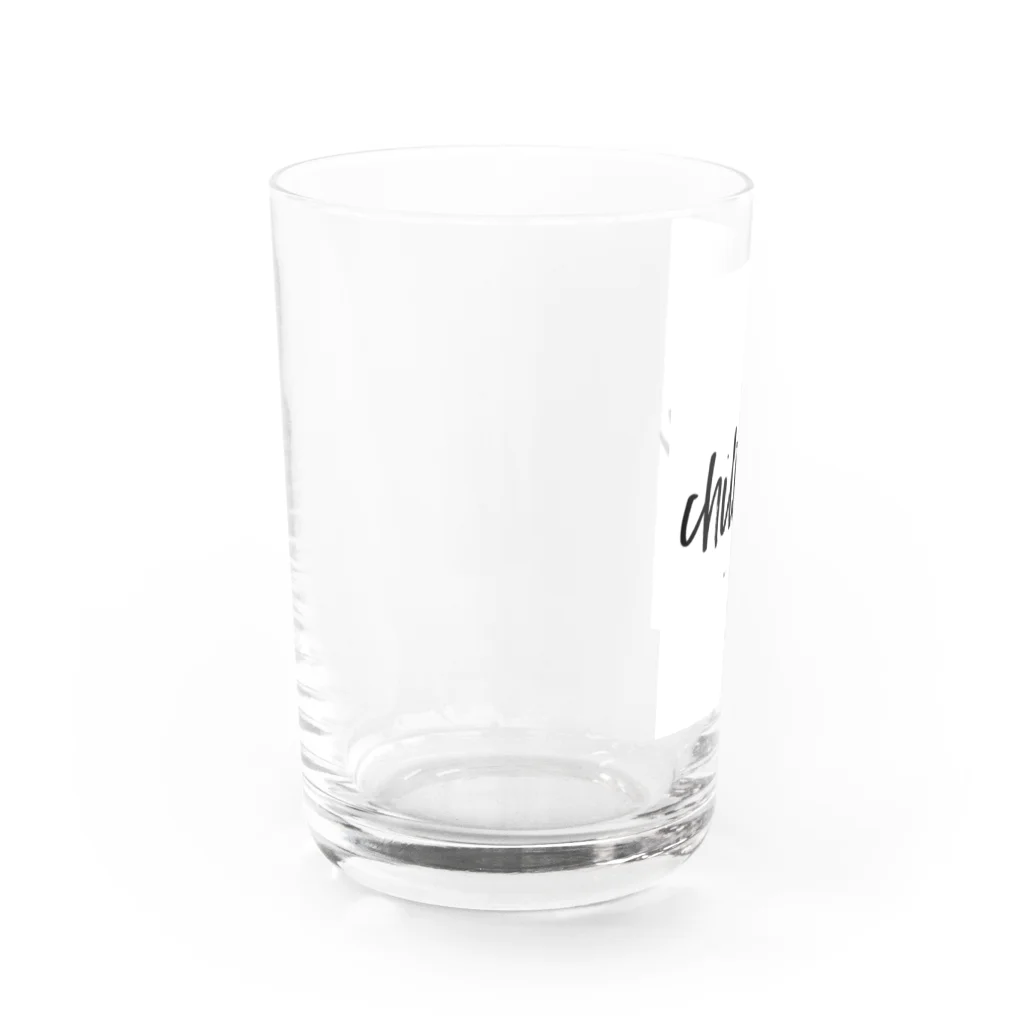 ライフスタイルグッズのchill time Water Glass :left