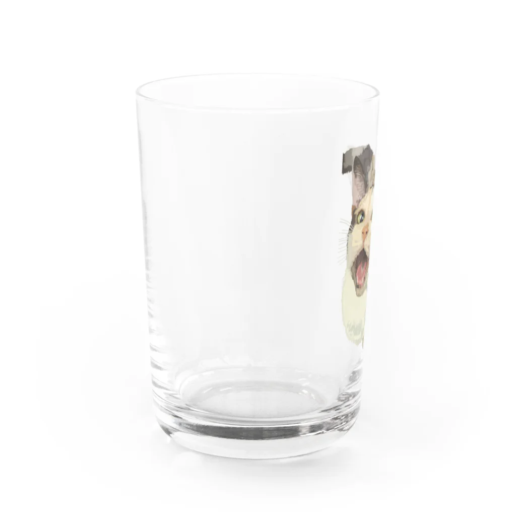 sasa9"のミケちゃん❤ Water Glass :left