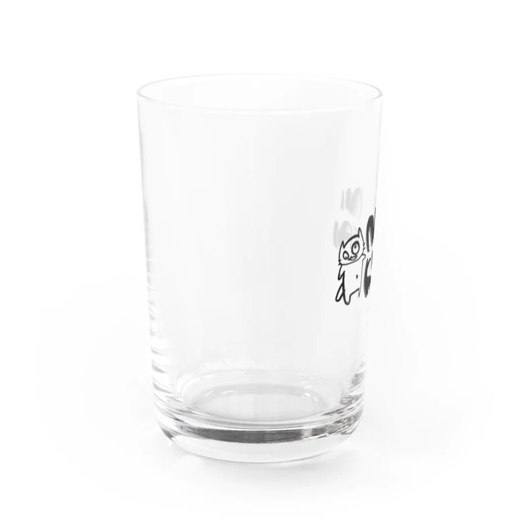 moyomeのねこやん(NOUNIKIMETAI) グラス左面