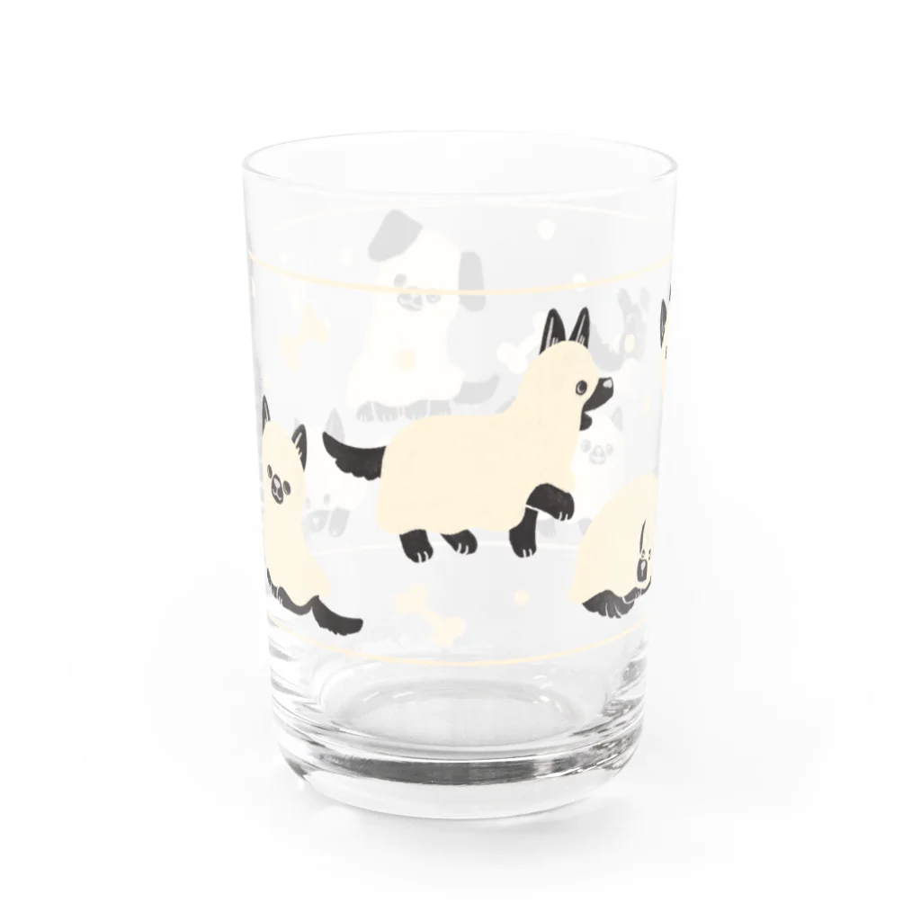 すずきいときちのGhost dog Water Glass :left