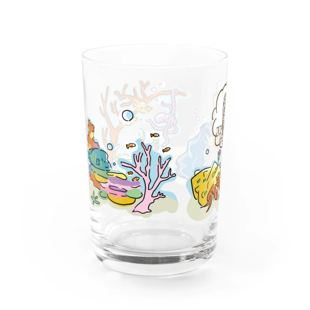 NEGA97の海のともだち Water Glass :left